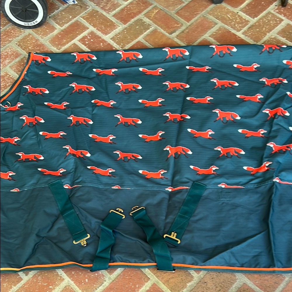 Limited Edition Shires Fox Print Turnout Sheet - Picture 2 of 11